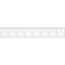 Ekena Millwork Koroluck Architectural Grade PVC Running Trim, 8"H x 5/8"P x 48"L RUNP08X0625X48KOR - alternate 5
